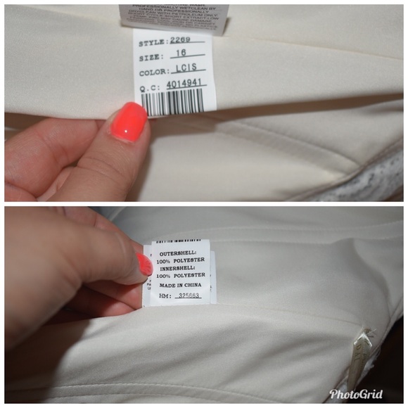 Casablanca Plumeria Wedding Dress - Picture 6 of 8